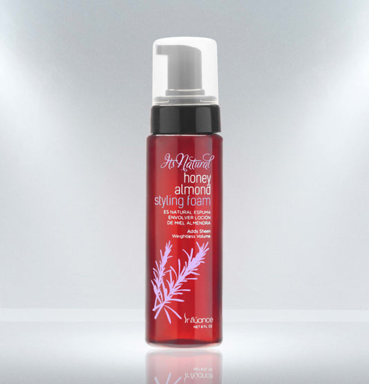 Influance Honey Almond Styling Foam | Flexible Hold & Shine